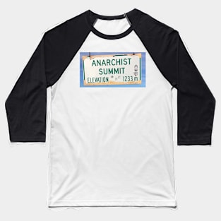 Anarchist Summit BC Canada Baseball T-Shirt